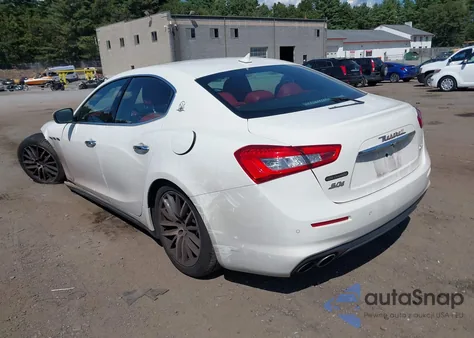 2019 Maserati Ghibli S Q4 из США, поврежденный, VIN ZAM57YTA4K1315431